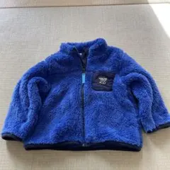 SIMPLE FREE フリースジャケット 90 青