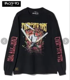【glamb】チャンソーマンカットソー　黒Chainsaw Man Cutsew