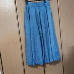 ジーンズ生地スカート　アズノゥアズ　春夏