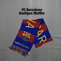 海外限定販売 00s バルセロナ サッカーマフラー フーリガン タオル Y2Kのサムネイル