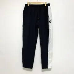 美品！CRONOS ナイロン パンツ ブラック ホワイト クロノス - メルカリ