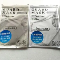 GUARD MASK 洗える立体マスク グレー ホワイト 計5枚のサムネイル