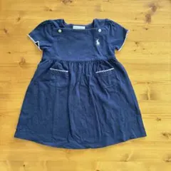 ワンピース ラルフローレン 9M ネイビー 美品のサムネイル