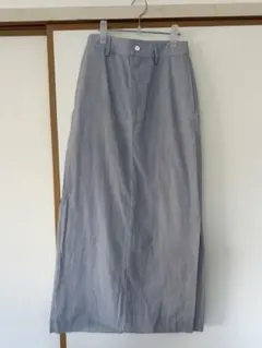 AURALEE オーラリー ストライプ ロングスカート サイズ0