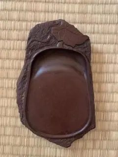 硯　紫雲石　佐藤鐵三郎説明書き付属　書道 硯 紫雲石 佐藤鐵三郎説明書き付属 書道 硯 紫雲石 佐藤鐵三郎