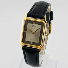 【美品/電池交換済】SEIKO DOLCE 腕時計　新品ベルト　クォーツ