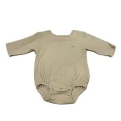 バースデイ cottoli コトリ ロンパース ベージュ 70cm ナチュラル