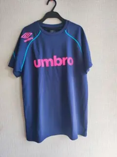 umbro ネイビー シャツ Lサイズ