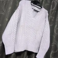 GU ニット パープル XL