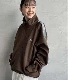 FRED PERRYフレッドペリー 別注 配色ライン トラックジャケット 新作