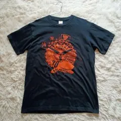 L*u様 Printstar 滝の国から　鯨　猫　猿　BIG プリント Tシャツ