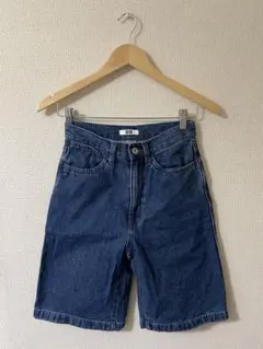 UNIQLO U デニムバミューダショーツ ハーフパンツ 半パン