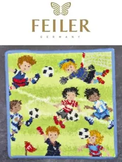 ☆彡FEILER サッカー Soccer ハンドタオル