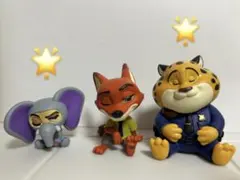 肩ズン fig 【ズートピア フィギュアセット2体】