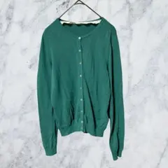 12655 アースミュージックアンドエコロジー カーディガン 羽織 緑 小さい