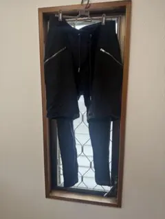 ZARA MAN ブラック ジョガーパンツ