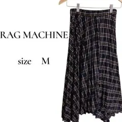 RAG MACHINE チェック柄 フレアスカート Mサイズのサムネイル