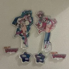 初音ミク　巡音ルカ アクリルスタンド 流星ギャラクティア　マジミラ