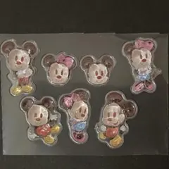ぷくぷくシール　ミッキー&ミニー　おすそ分けシール