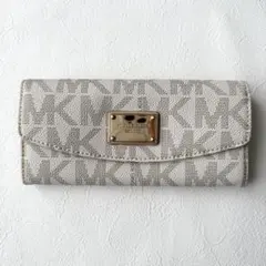 MICHAEL KORS　モノグラム総柄　長財布　マイケルコース