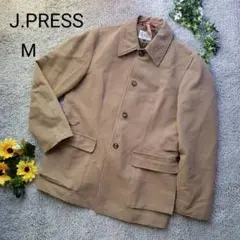 J.PRESS ジャケット M ベージュ ステンカラーコート メンズ アウター