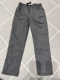 グレー ロングパンツ サイズ120 フリース裏地　gu