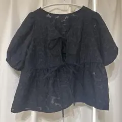 flower レース　フレアトップス