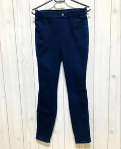 美品　ユニクロ　ウルトラストレッチ ハイライズデニムレギンスパンツ　M