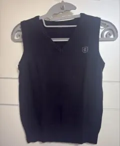 COMME CA ISM 男の子用ネイビーのベスト