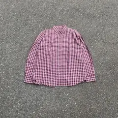90's old uniqlo tartan check shirt アーカイブ