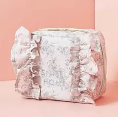 sweet 9月号　付録　SNIDEL HOME 大容量フリルポーチ