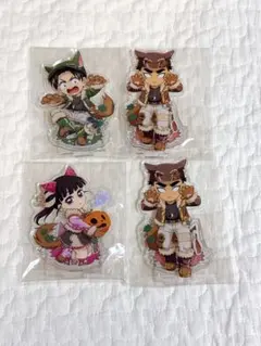 鬼滅の刃　2025 ハロウィン　カナヲ　村田　悲鳴嶼　アクリルスタンド4点セット