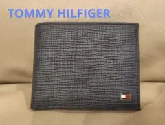 TOMMY HILFIGER 二つ折りお札・カード入れ ネイビーのサムネイル