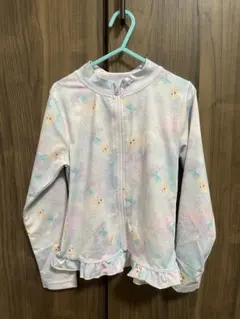 アナ雪　エルサ ラッシュガード パステルカラー