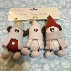 リルリンリンぬいぐるみチャーム3個セットディズニーランドクリスマス2024