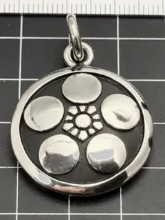 家紋ペンダント♠︎丸に立ち沢瀉♠︎小♠︎キーホルダー♠︎ジャーマン