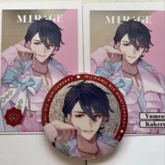 にじさんじ　8周年　缶バッジ　メタルカード　夢追翔