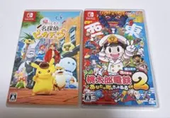 桃太郎電鉄2 東日本編西日本編、帰ってきた名探偵ピカチュウのサムネイル