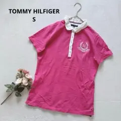 トミーヒルフィガー 半袖 ポロシャツ ゴルフ ロゴ 刺繍 シンプル カジュアル