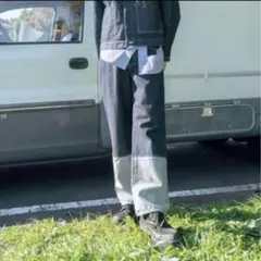 KUDOS 2TONE DENIM PANTSのサムネイル