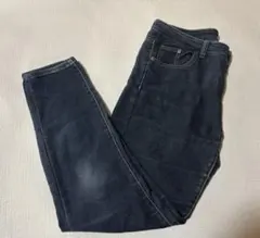 スキニーデニム　アンクル丈　LL インディゴ