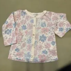 ans fam 花柄カーディガン 90サイズ