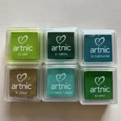 artnic スタンプインク 6個セット