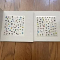 【即日発送】フラットガシャポン　たまごっち ネイルシールコレクション　デザインA