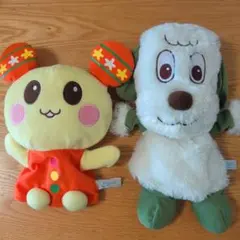 ワンワン うーたん パペット 2個セット いないいないばあ