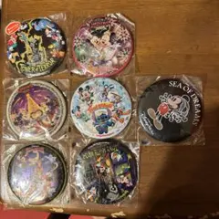 ディズニーランド　缶バッチ