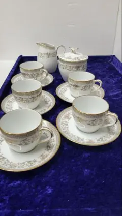 値下げ オールドノリタケ Gracelyn カップ６客クリーマーとシュガーポット