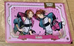 あんスタ　GiGO ノベルティ　箔押しユニットポストカード　2wink