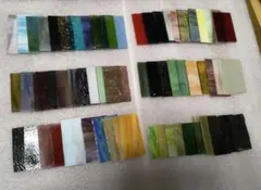 ステンドグラス 見本ガラス　端材　おまとめセットNO.8