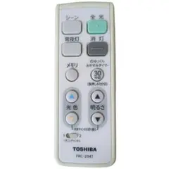 TOSHIBA　照明用リモコン　FRC-204T